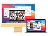 The iMac 24-inch and MacBook Air will not be upgraded to Apple's M1X SoC this year. (Image source: Apple) 