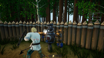 Pictured: A gameplay screenshot from YAR: Forgotten Throne.