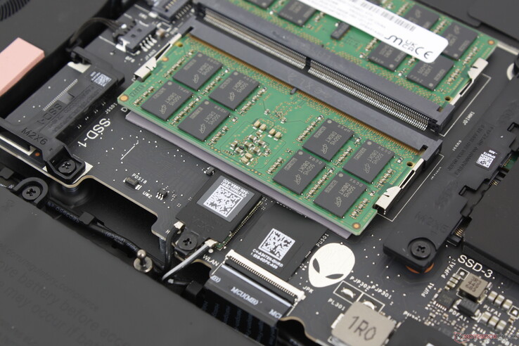 WLAN module is soldered and not user-removable