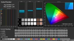 CalMAN: ColorChecker (calibrated)