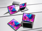 The Gram 17 Fold is one of several laptops with foldable OLED displays. (Image source: LG)