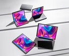 The Gram 17 Fold is one of several laptops with foldable OLED displays. (Image source: LG)