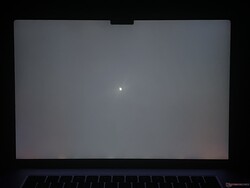 Practically no backlight bleeding