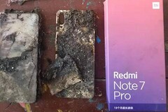 A shot of the Redmi Note 7 Pro in question. (Source: Toutiao)