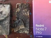A shot of the Redmi Note 7 Pro in question. (Source: Toutiao)