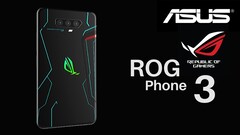 A new render for the ROG Phone 3. (Source: YouTube)