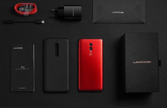 UMIDIGI sems to have a lot of love for the red-black combo.