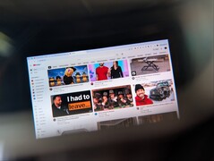 Up close view of the projected display