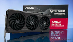 Testing the Asus TUF Gaming Radeon RX 7800 XT OC. Test unit provided by Asus Germany.