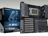 Gigabyte WRX90 AI TOP motherboard supports up to 2 TB of ECC DDR5 memory.