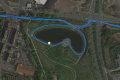 GPS test: Garmin Edge 500 - Lake