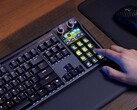 The Corsair Galleon 100 SD combines a full-size mechanical keyboard and Stream Deck in one package geared for streamers and gamers. (Image source: Corsair)