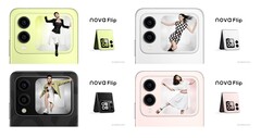 The Huawei Nova Flip will be announced in August (image source: Huawei)