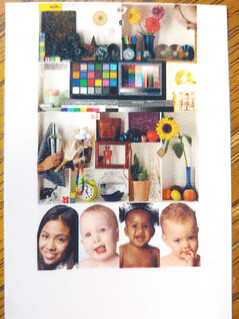 Inkwon Tag - Adhesive photo print sample.