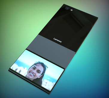 Sometimes you want a small display on the rear of a phone. (Source: LetsGoDigital)