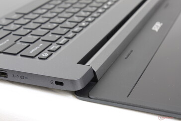 Hinge is very taut especially for a budget laptop