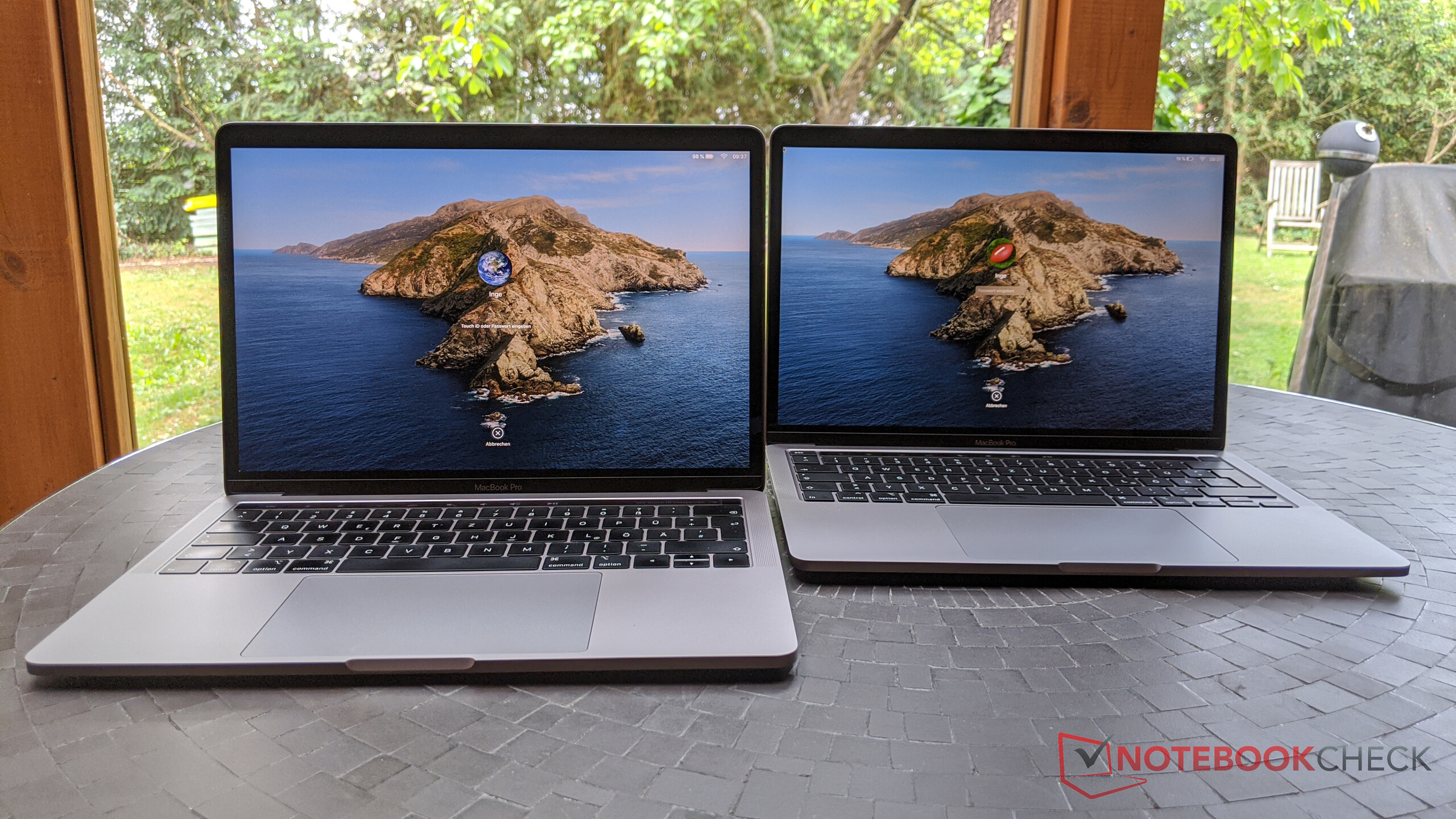twee Atlas mannetje MacBook Pro 13 2020 in Review: Apple's subnotebook only gets the mandatory  update - NotebookCheck.net Reviews