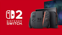 Nintendo Switch 2 console and dock with Joy-Con 2 controllers.
