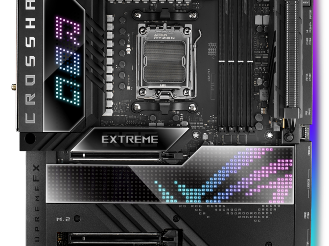 Asus launches ROG Crosshair X670E Extreme with 20+2 phase VRMs