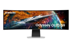 The Odyssey OLED G9 may still be a few months away from launching. (Image source: Samsung)