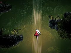A screengrab from the Hollow Knight Silksong reveal trailer (Image Source: Team Cherry YT)