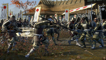 An image showing samurai in Total War: Shogun 2.