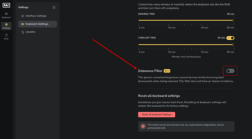 Wootility v5 1 0 debounce filter