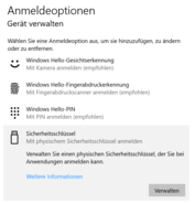 Windows Hello: Sign-in via facial recognition