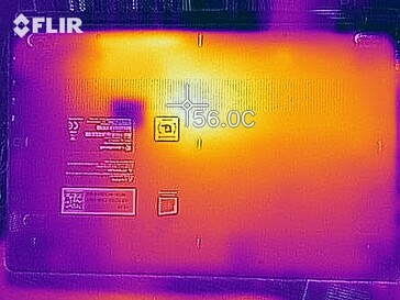 Heat generation underside (load)