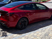 Tesla Model 3 Ludicrous in Malibu (image: BooDev/X)