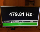 The custom 28” 4K LCD 1ms TN panel is capable of 480Hz only in 1080p. (Source: Blur Busters) 