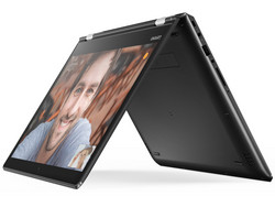 In review: Lenovo Yoga 510-14AST 80S90018GE. Test model courtesy of Notebooksbilliger.de