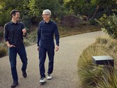 Apple CEO Tim Cook and his successor John Ternus.
