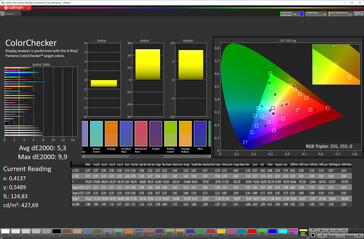 CalMAN - Color accuracy