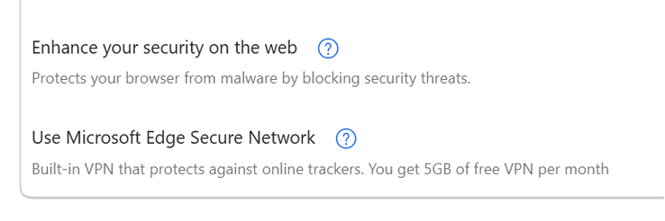 In comparison, Microsoft's Edge offers 5 GB of free data in many markets.