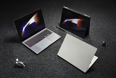 The Galaxy Book4 lineup has three models in 14 and 16 inch sizes (Image source: Samsung)