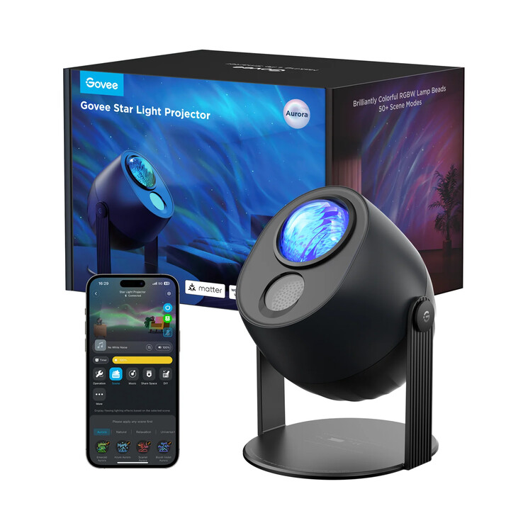 The new Govee Star Light Projector Ocean Wave appears to be similar to the original model (pictured). (Image source: Govee)