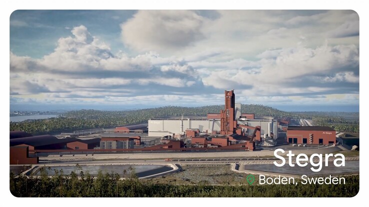 The green steel factory in Sweden