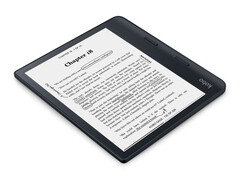 The Kobo Sage has a waterproof design and page-turn buttons.