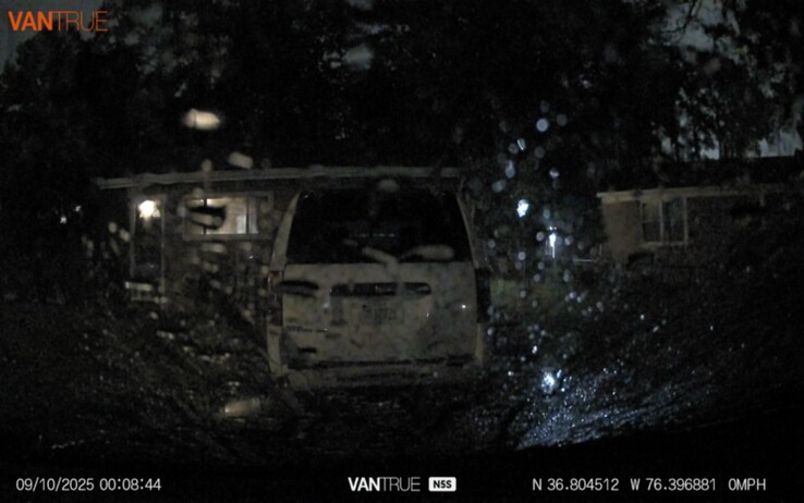 Night shot with very low light