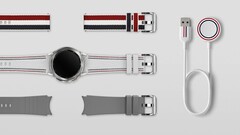 The Galaxy Watch 4 Classic is now available as a Thom Browne edition. (Image source: Samsung)