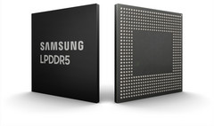 Samsung designed the latest LPDDR5 memory chips with 5G and AI applications in mind. (Source: Samsung)