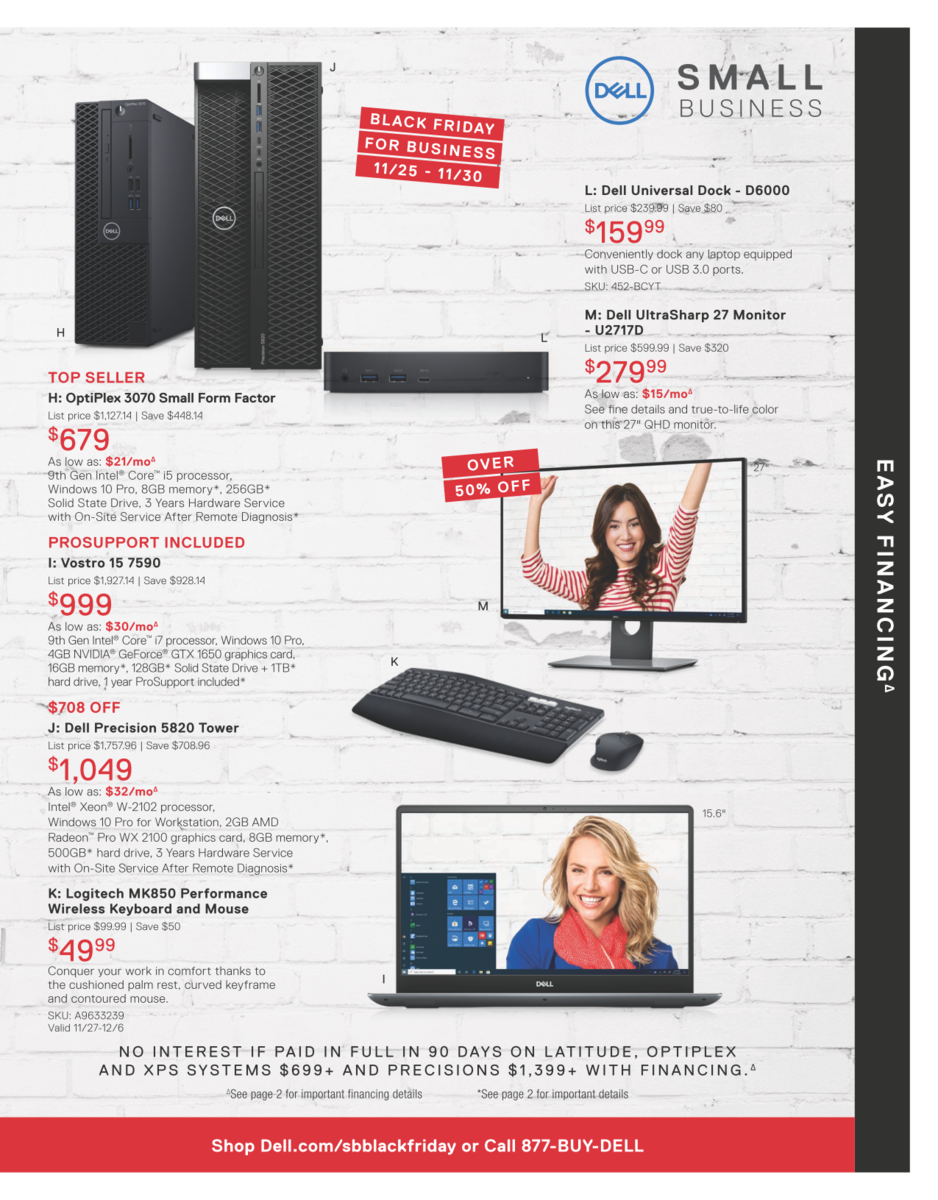 Dell Black Friday deals starting today XPS 13 for 799, 24inch 144 Hz