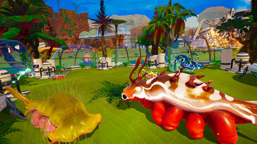 An image showing animals in The Planet Crafter.