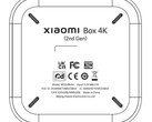 Back panel design of 2nd generation Xiaomi Box 4K (patent) (Source: FCC ID)