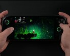 Hollow Knight: Silksong runs at 122 FPS on the Ayn Odin 2 Portal's Snapdragon 8 Gen 2 under Rocknix with Valve's new Proton 11 ARM64 beta, as shown in the MangoHud overlay.