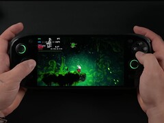Hollow Knight: Silksong runs at 122 FPS on the Ayn Odin 2 Portal's Snapdragon 8 Gen 2 under Rocknix with Valve's new Proton 11 ARM64 beta, as shown in the MangoHud overlay.