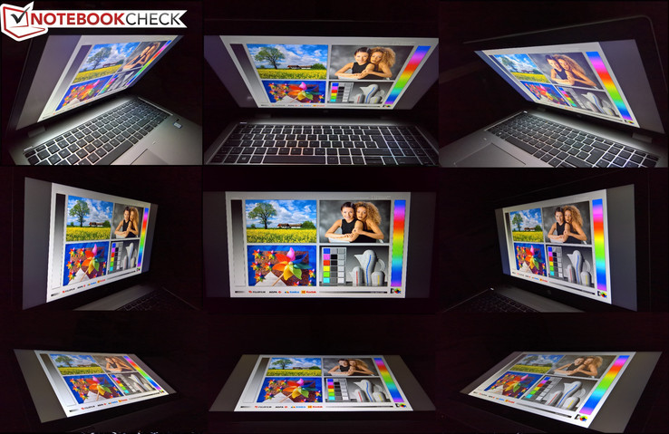 Viewing angles of the ProBook 650 G4