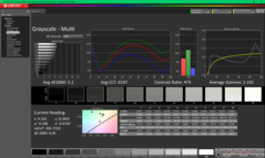 Grayscale before calibration