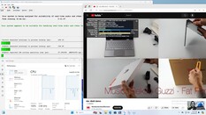 Maximum latency when opening multiple browser tabs and playing 4K video material